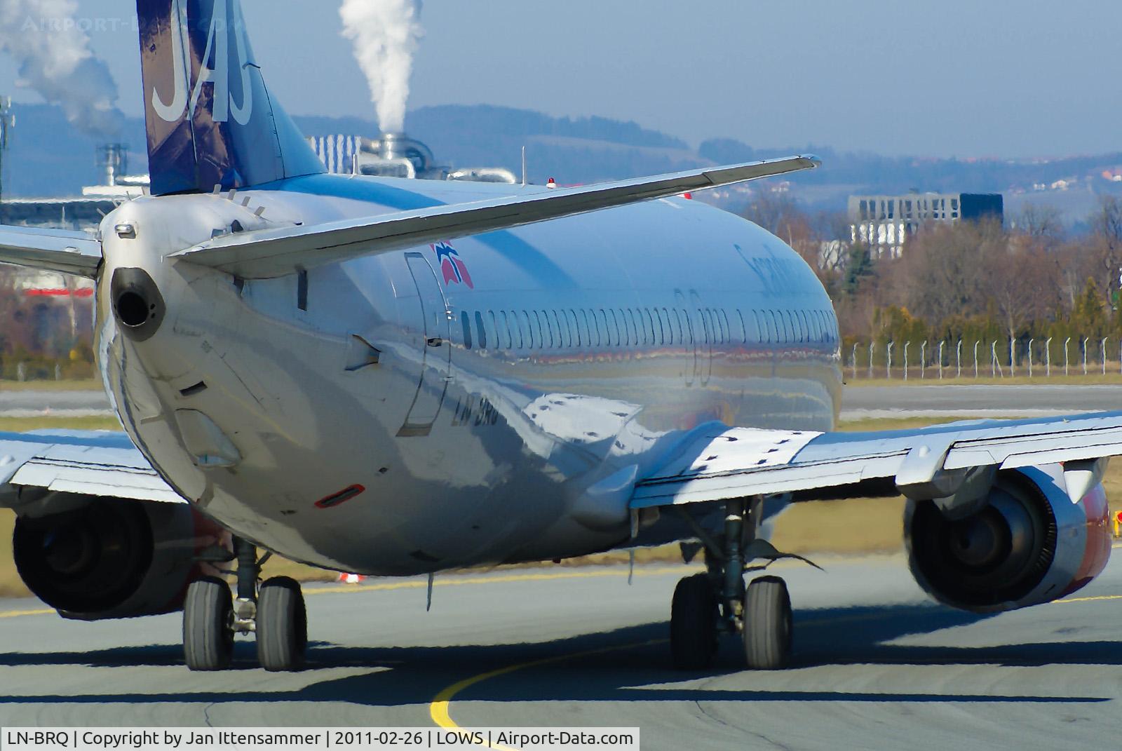 LN-BRQ, 1991 Boeing 737-405 C/N 25348, Wintercharter @ LOWS