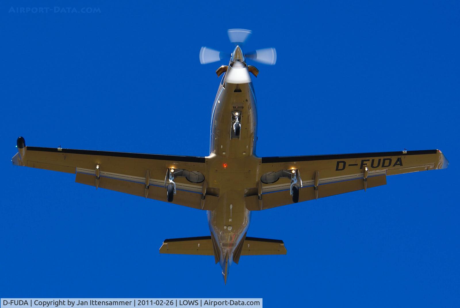 D-FUDA, 2008 Pilatus PC-12/47 C/N 1016, Wintercharter @ LOWS