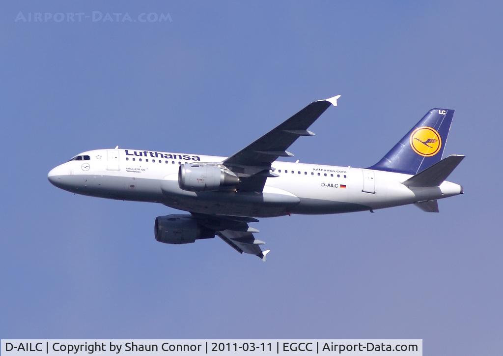 D-AILC, 1996 Airbus A319-114 C/N 616, Lufthansa