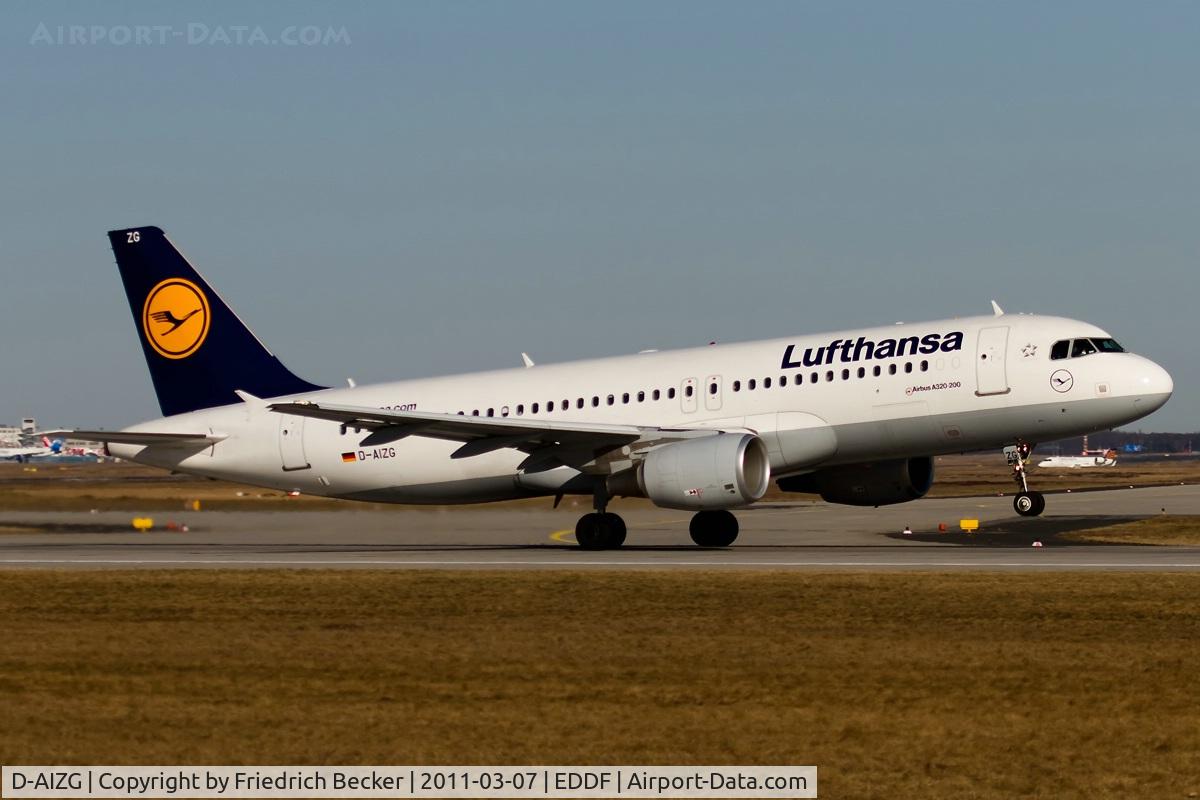 D-AIZG, 2010 Airbus A320-214 C/N 4324, rotation