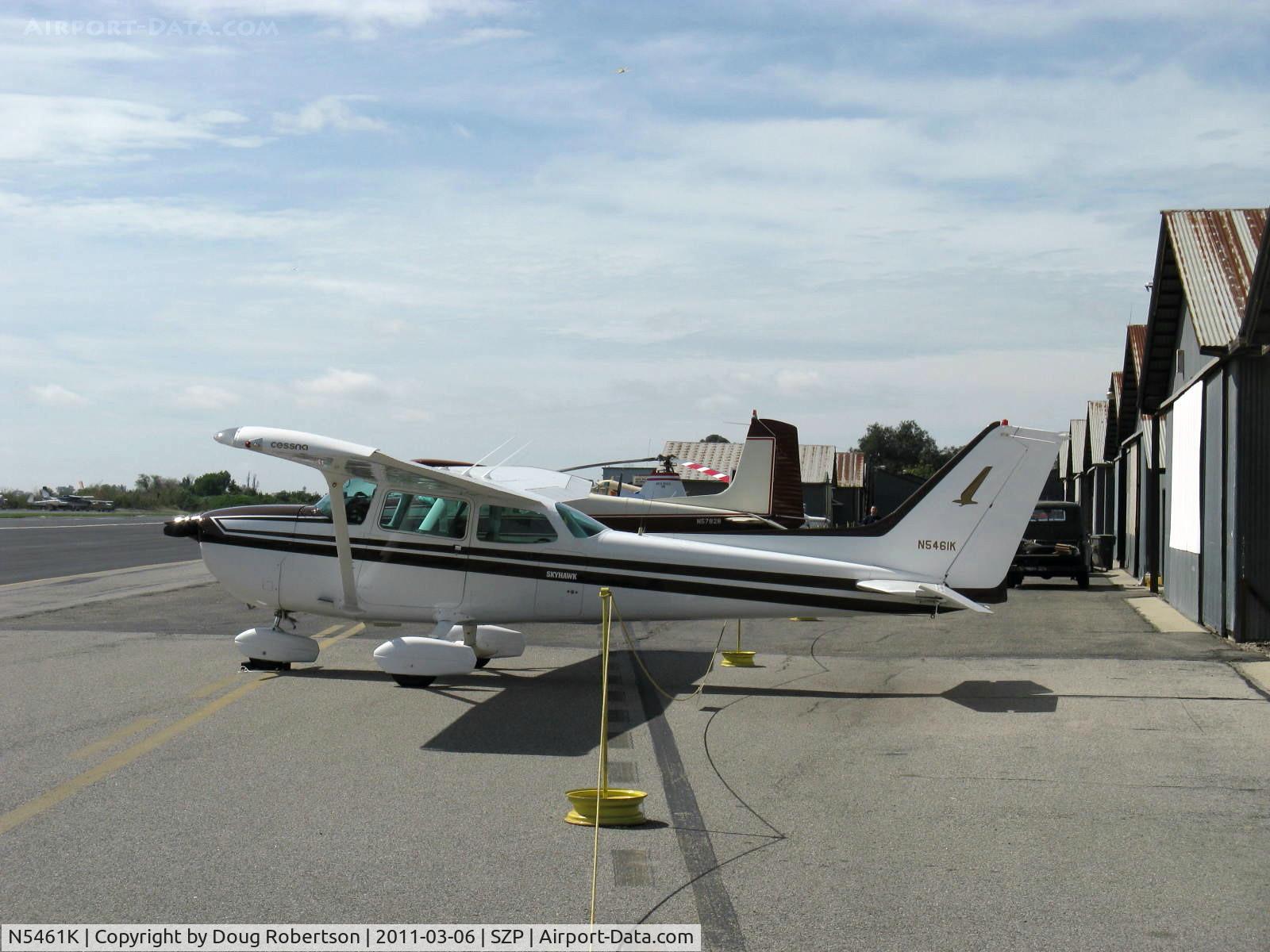 N5461K, 1980 Cessna 172P C/N 17274127, 1980 Cessna 172P SKYHAWK, Lycoming O-320-D2J 160 Hp