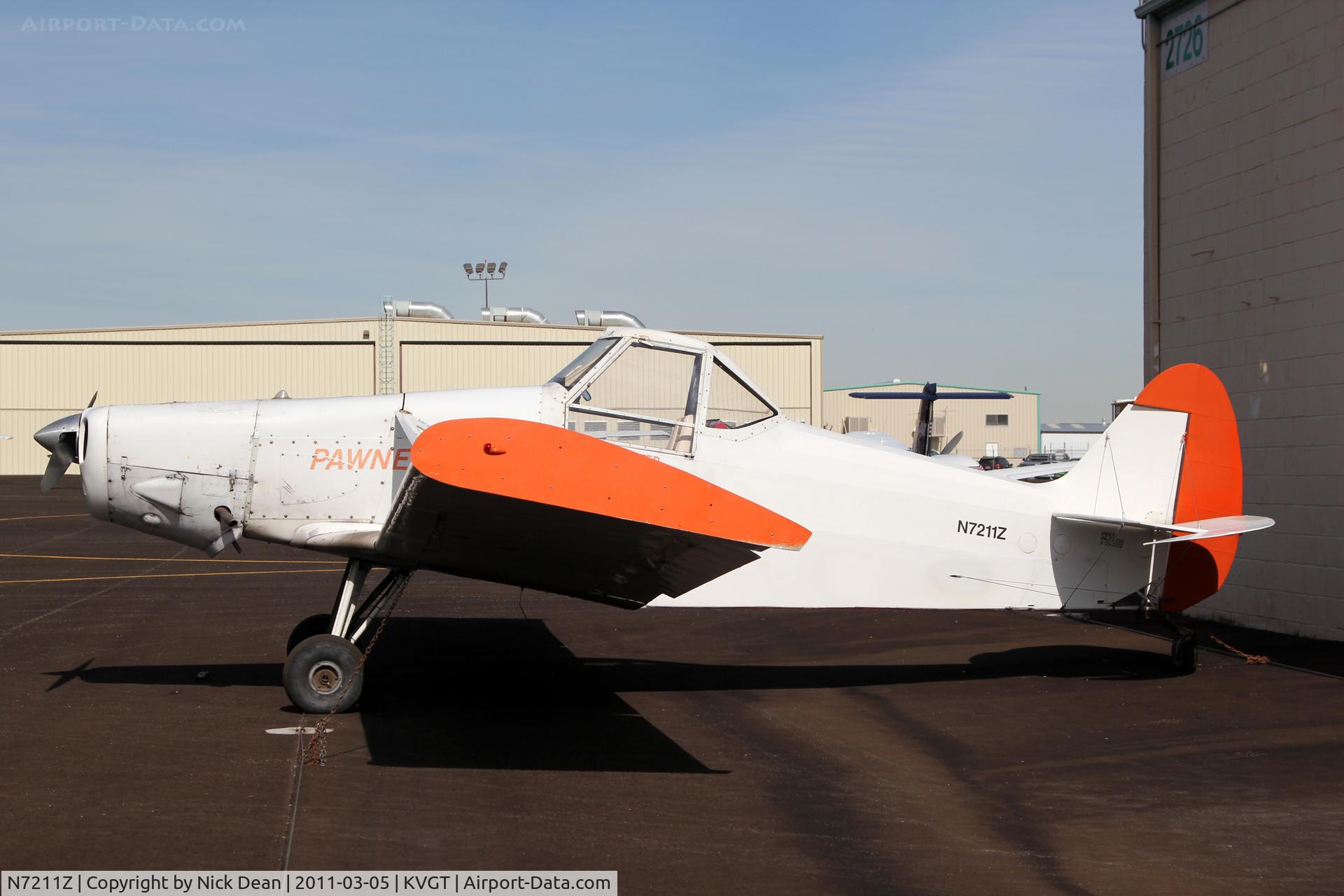 N7211Z, 1964 Piper PA-25-235 Pawnee B C/N 25-3122, KVGT