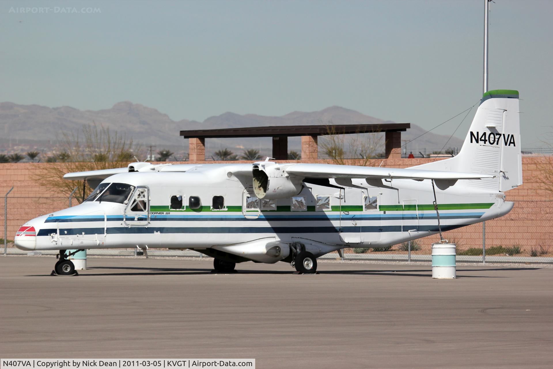 N407VA, 1985 Dornier 228-201 C/N 8044, KVGT