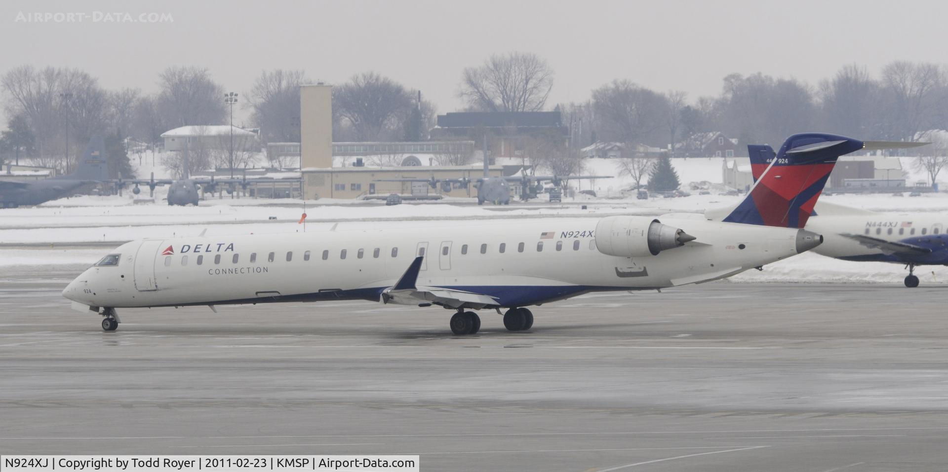 N924XJ, 2008 Bombardier CRJ-900ER (CL-600-2D24) C/N 15179, Delta
