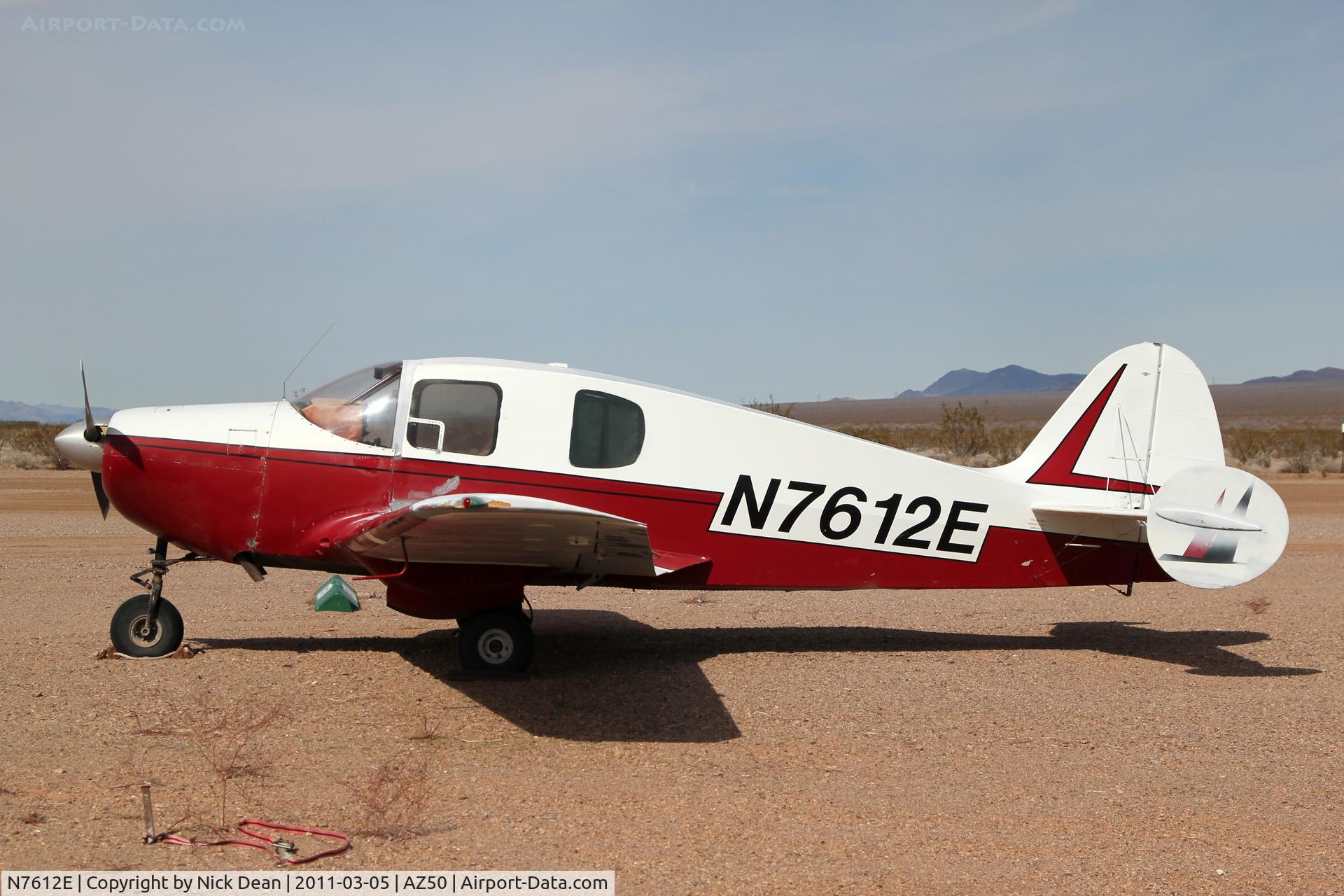 N7612E, Bellanca 14-19-3 Cruisair Senior C/N 4114, AZ50