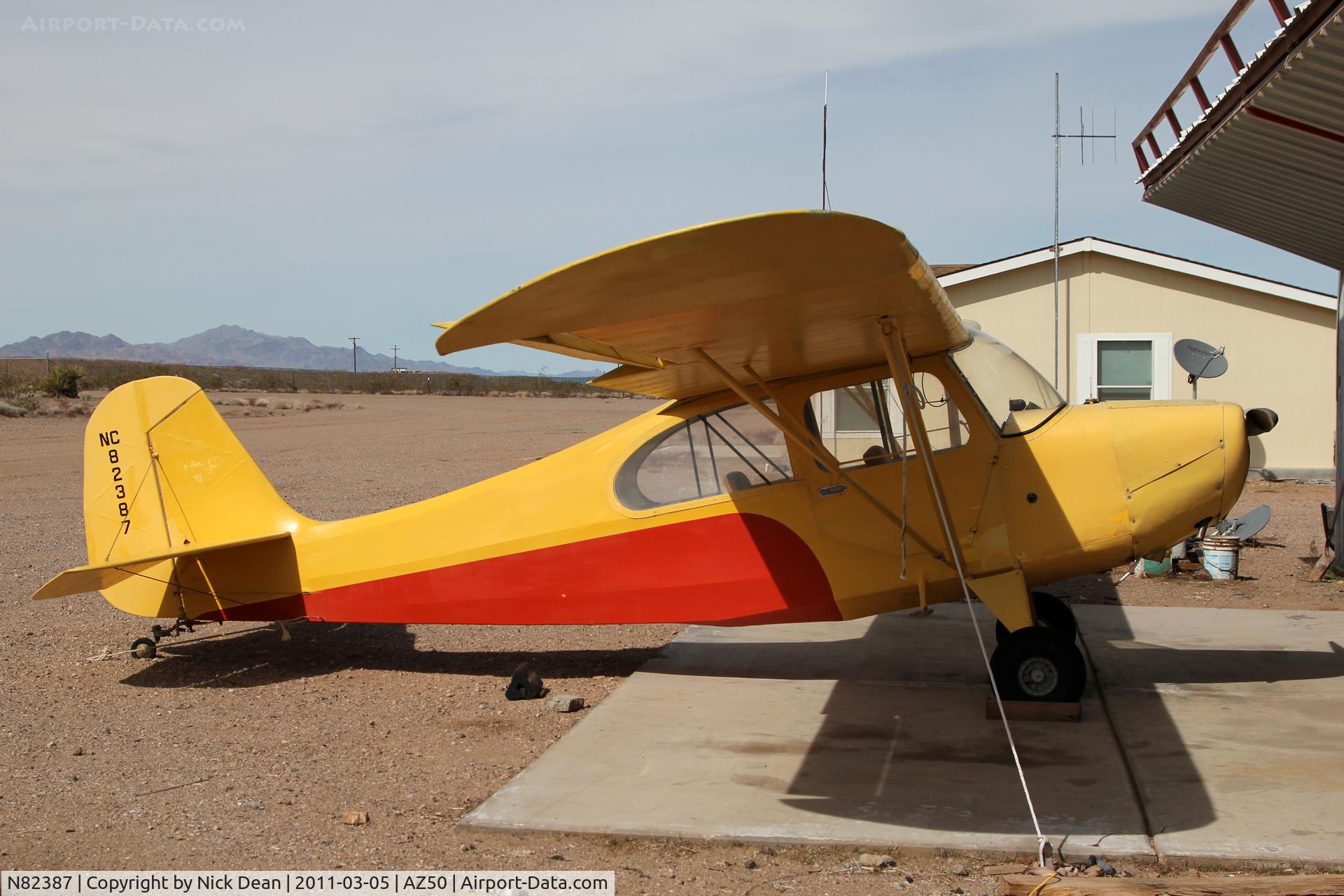 N82387, 1946 Aeronca 7AC Champion C/N 7AC-1020, AZ50