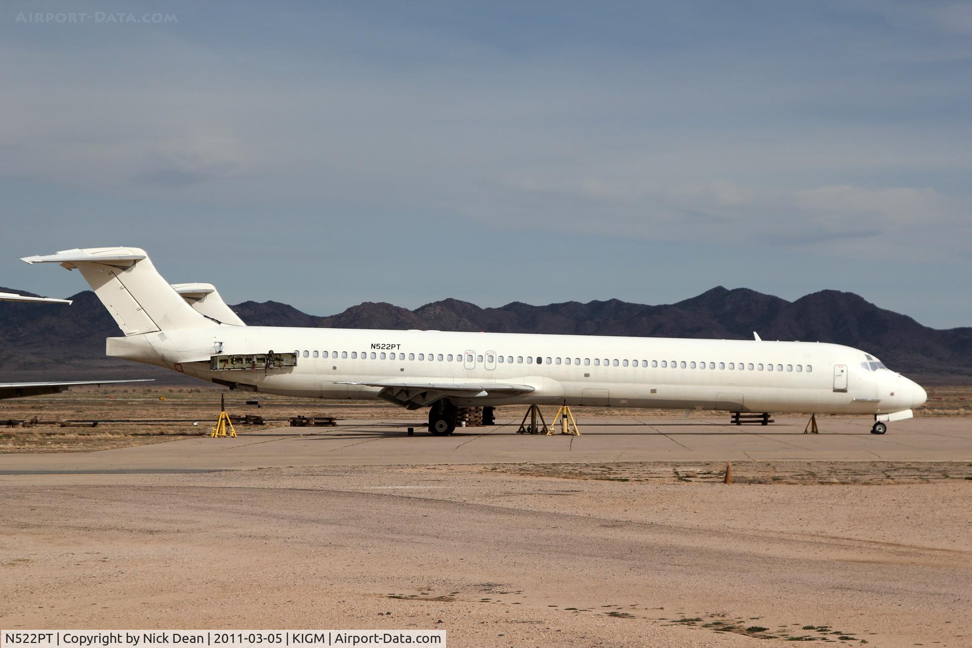 N522PT, McDonnell Douglas MD-81 (DC-9-81) C/N 49821, KIGM