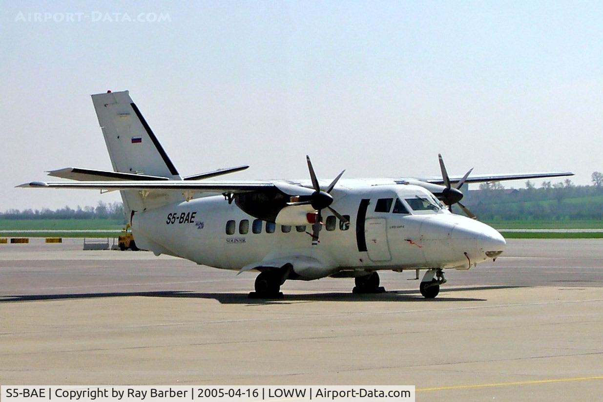 S5-BAE, 1990 Let L-410UVP-E Turbolet C/N 902503, LET L-410 UVP-E [902503] (Solinar) Vienna~OE 16/04/2005.