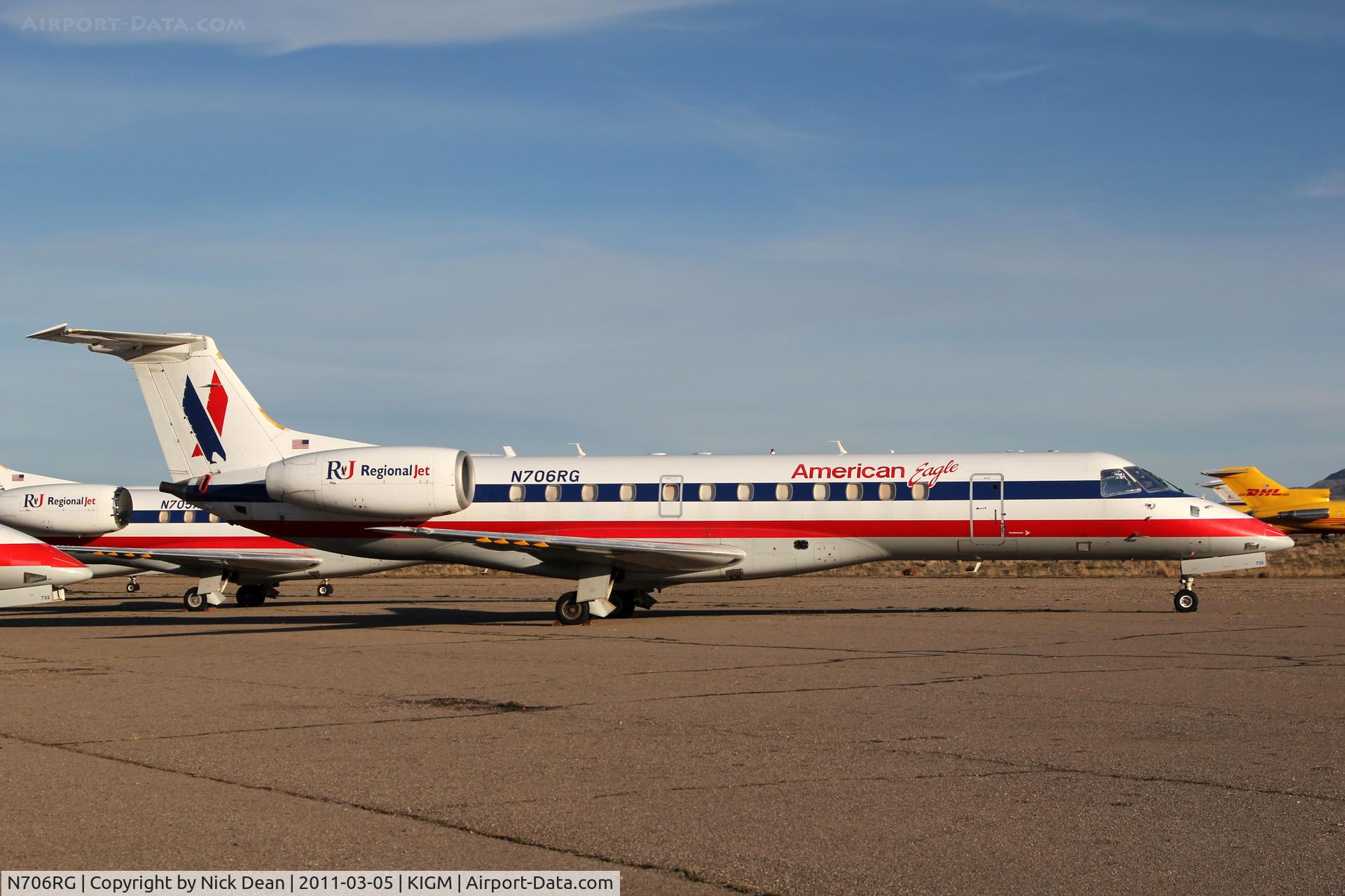 N706RG, 1999 Embraer ERJ-135LR (EMB-135LR) C/N 145194, KIGM