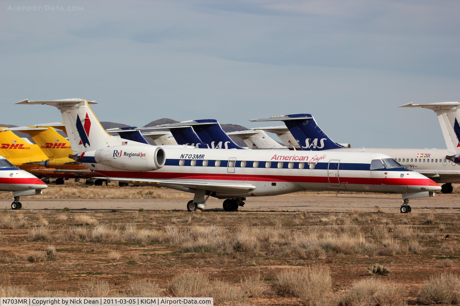 N703MR, 1999 Embraer ERJ-135LR (EMB-135LR) C/N 145173, KIGM