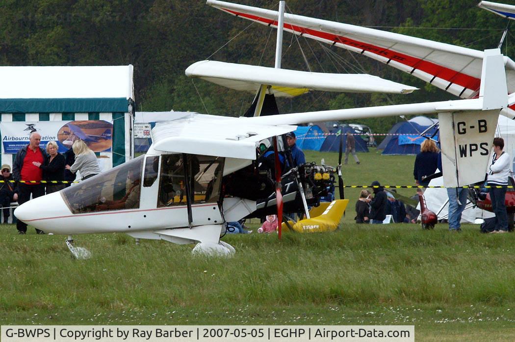G-BWPS, 1996 CFM Streak Shadow SA C/N PFA 206-12954, CFM Streak Shadow SA [PFA 206-12954] Popham 05/05/2007.