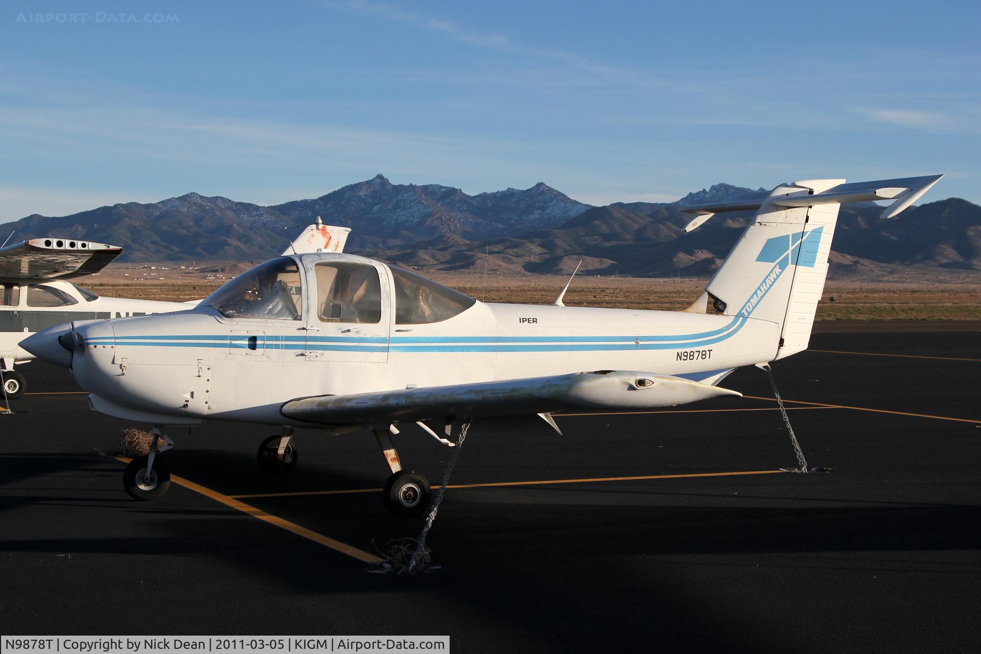 N9878T, 1978 Piper PA-38-112 Tomahawk C/N 38-78A0229, KIGM