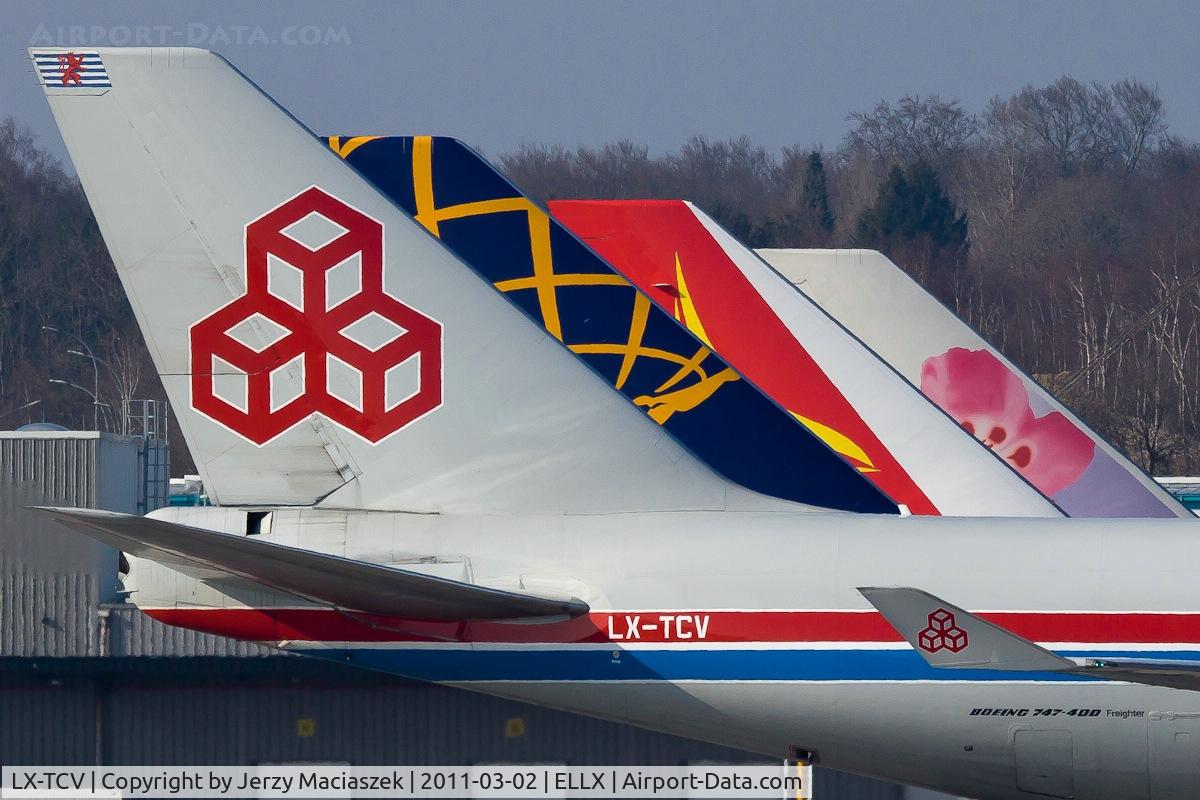 LX-TCV, 2002 Boeing 747-4R7F/SCD C/N 30401, LX-TCV