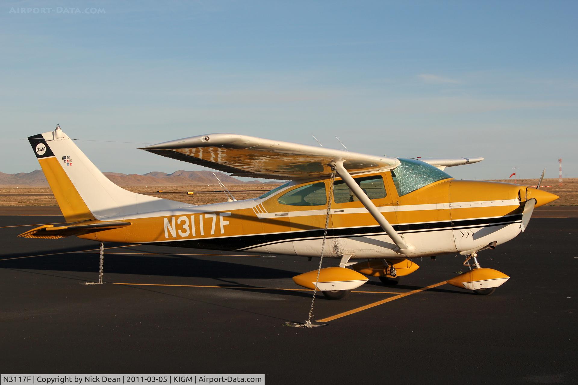 N3117F, 1966 Cessna 182J Skylane C/N 18257217, KIGM