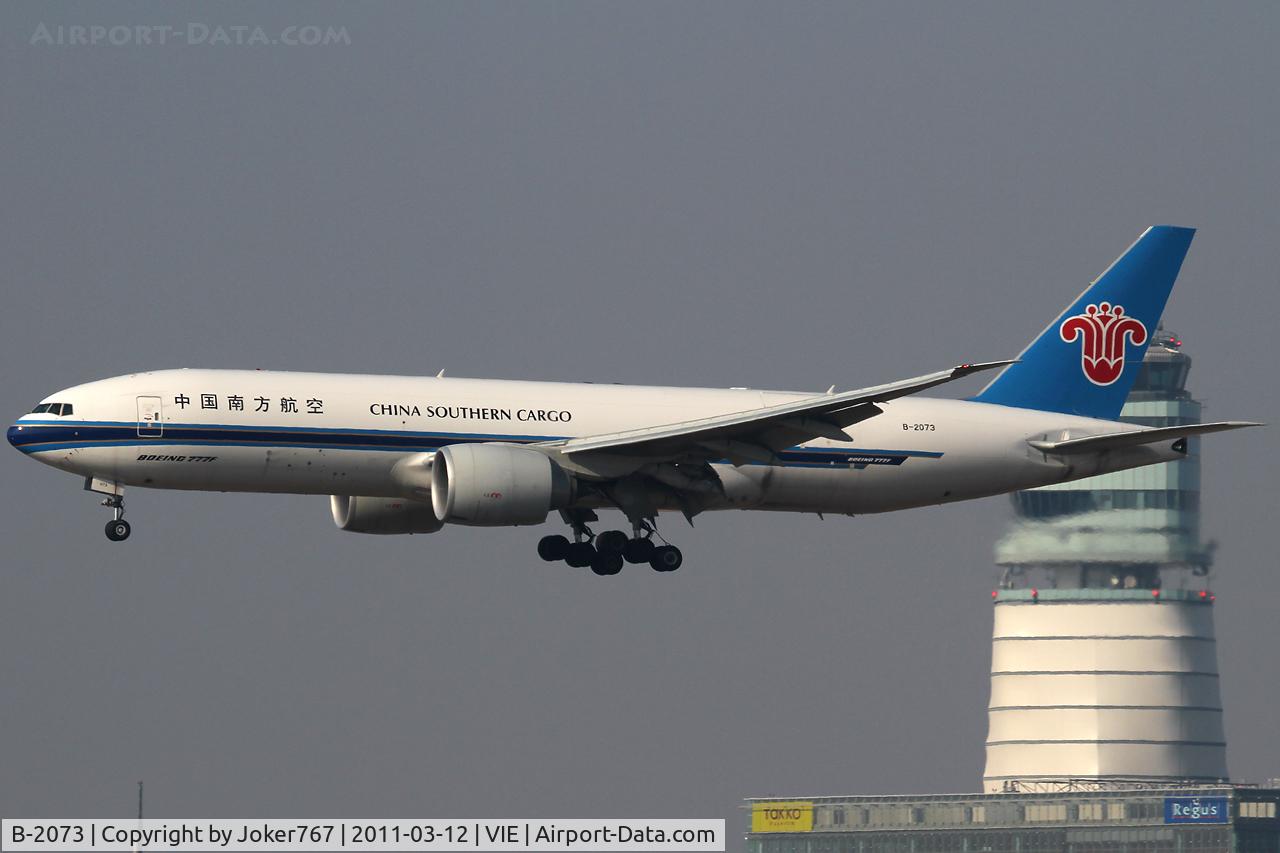 B-2073, 2009 Boeing 777-F1B C/N 37311, China Southern Cargo