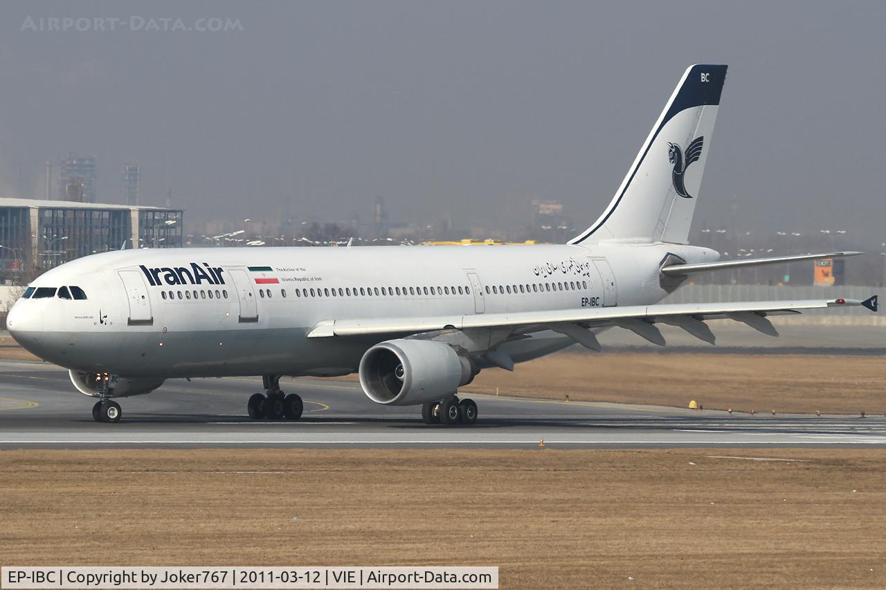 EP-IBC, 1992 Airbus A300B4-605R C/N 632, Iran Air