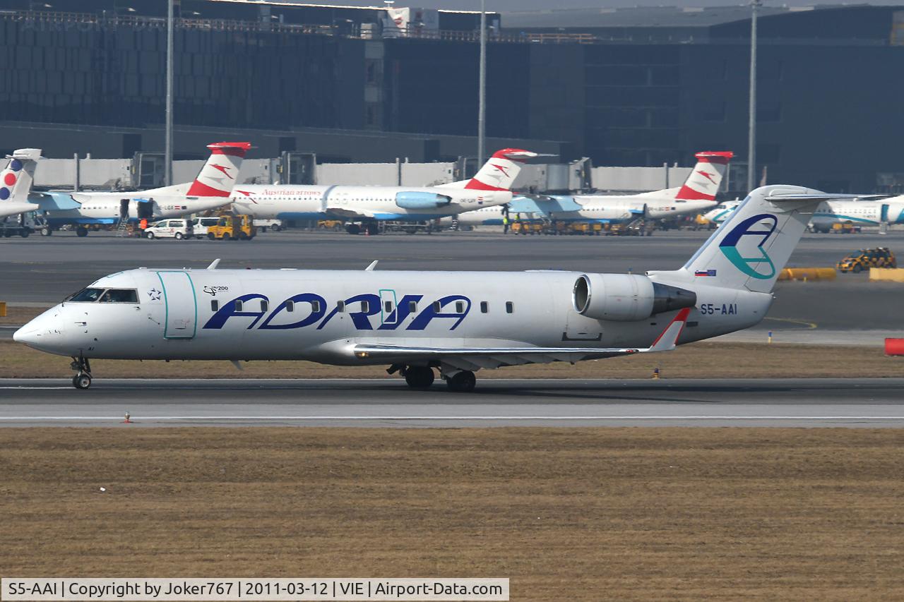 S5-AAI, 1998 Canadair CRJ-200LR (CL-600-2B19) C/N 7248, Adria Airways