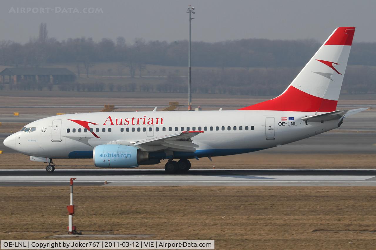 OE-LNL, 2000 Boeing 737-6Z9 C/N 30137, Austrian Airlines