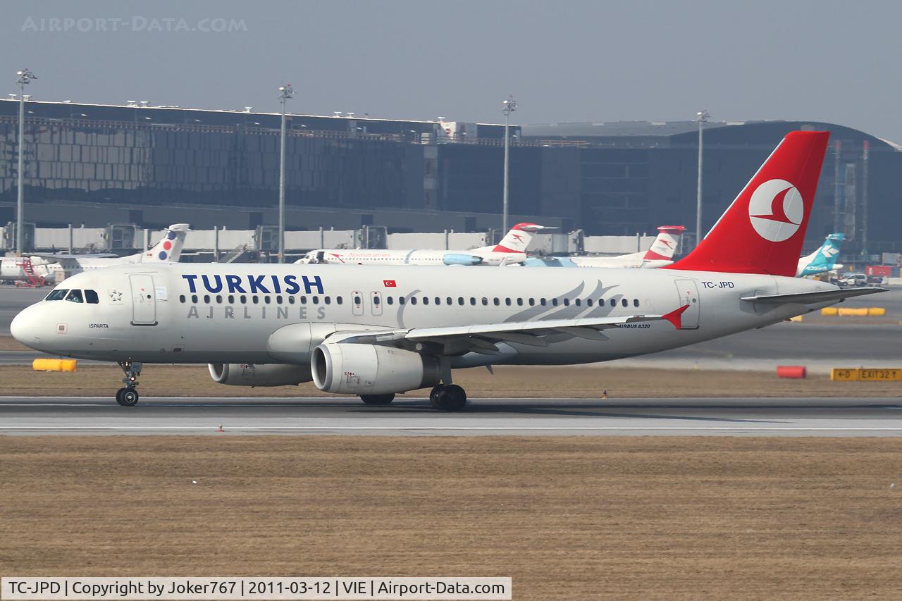 TC-JPD, 2006 Airbus A320-232 C/N 2934, Turkish Airlines