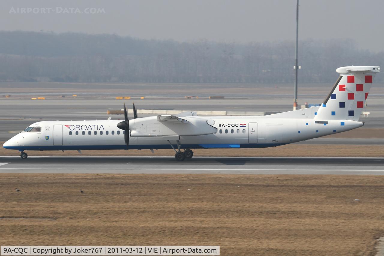 9A-CQC, 2009 De Havilland Canada DHC-8-402Q Dash 8 C/N 4258, Croatia Airways