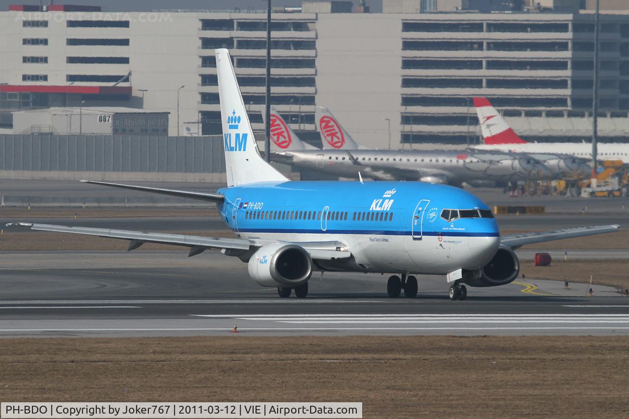 PH-BDO, 1988 Boeing 737-306 C/N 24262, KLM Royal Dutch Airlines