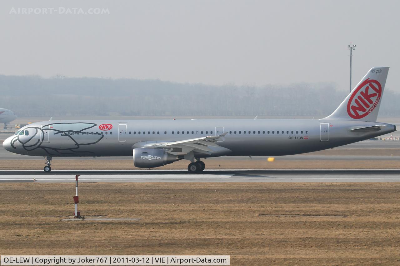 OE-LEW, 2011 Airbus A321-211 C/N 4611, NIKI