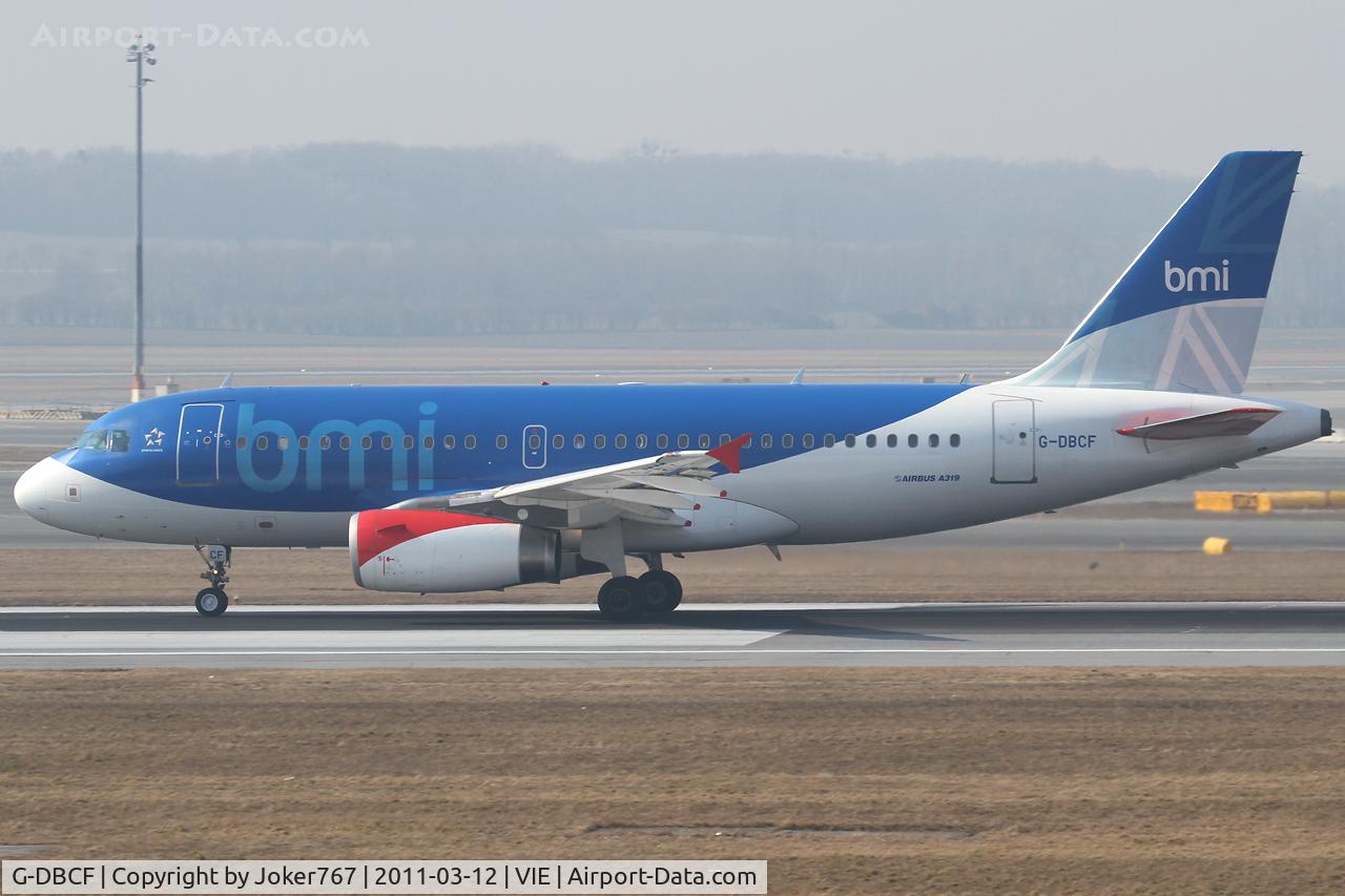 G-DBCF, 2005 Airbus A319-131 C/N 2466, BMI