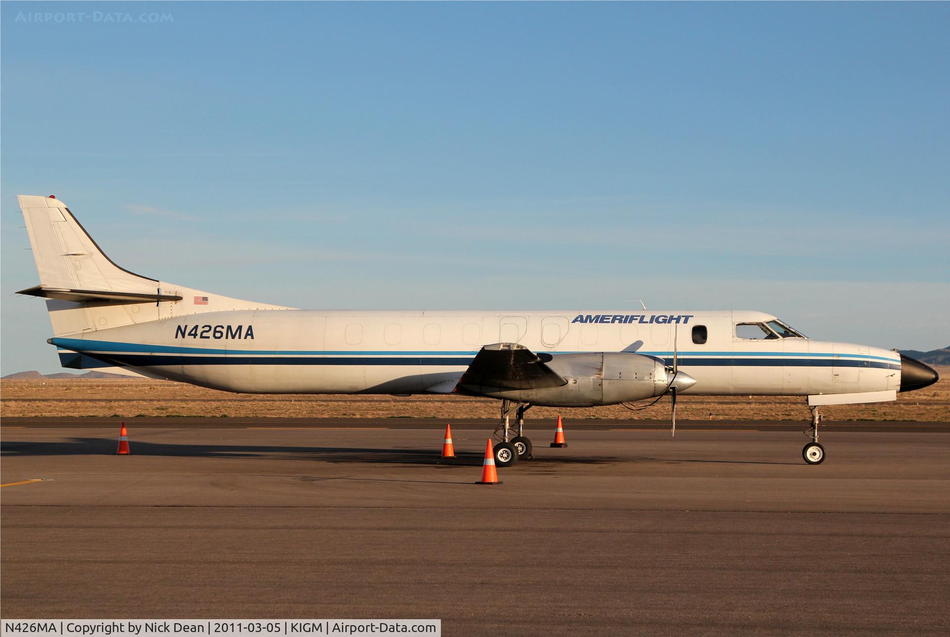 N426MA, 1986 Fairchild SA-227AC Metro III C/N AC-645, KIGM