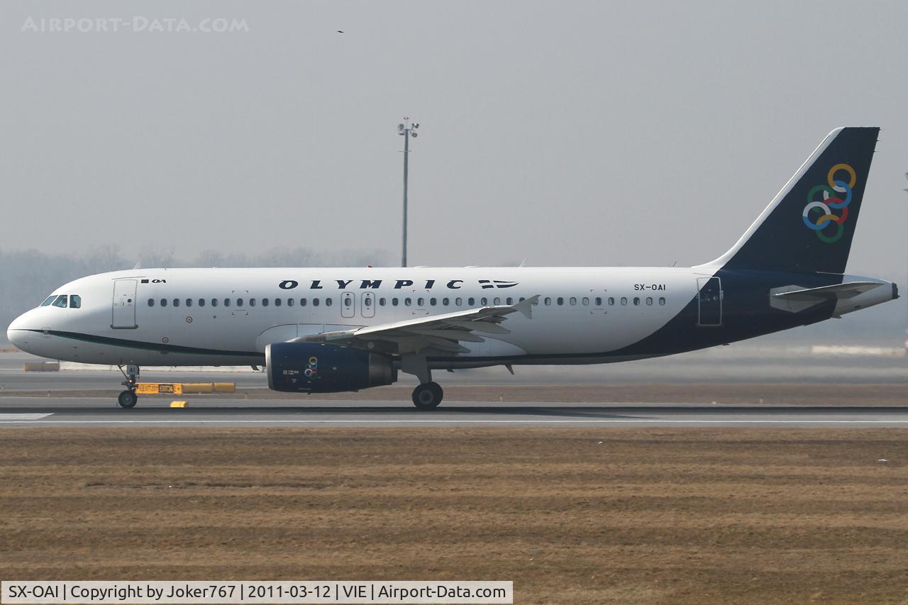 SX-OAI, 2007 Airbus A320-232 C/N 3162, Olympic Airlines