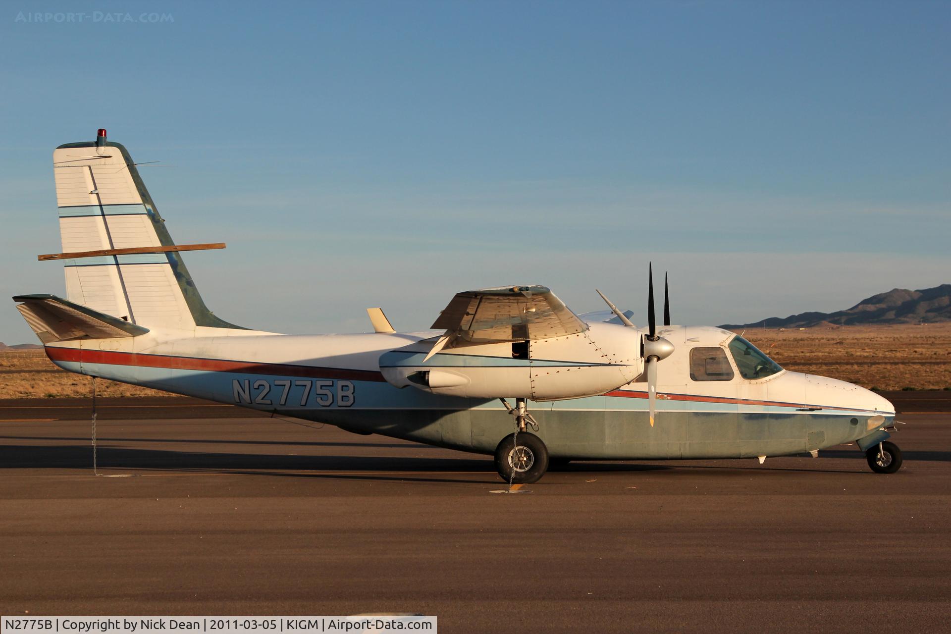 N2775B, 1956 Aero Commander 560-A C/N 275, KIGM