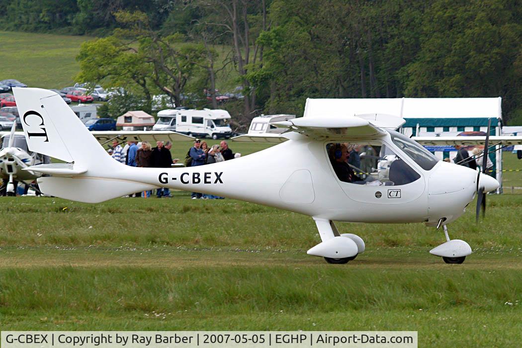 G-CBEX, 2001 Flight Design CT2K C/N 01.08.01.23, Flight Design CT-2K [01.08.01.23] Popham~G 05/05/2007.