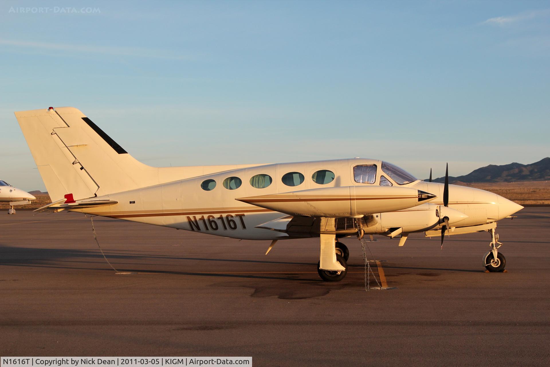 N1616T, 1973 Cessna 414 Chancellor C/N 414-0396, KIGM
