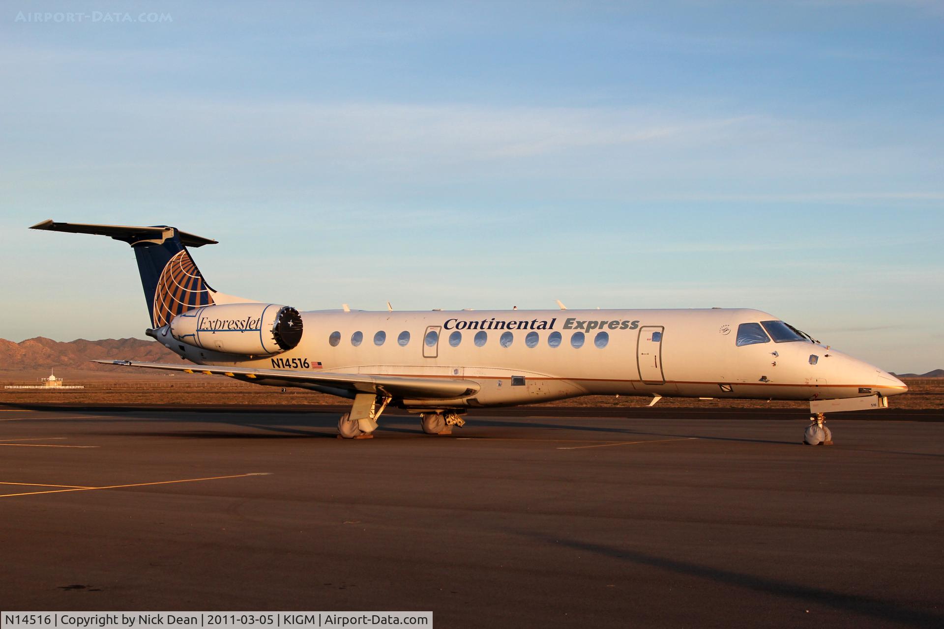 N14516, 2000 Embraer ERJ-135LR (EMB-135LR) C/N 145323, KIGM
