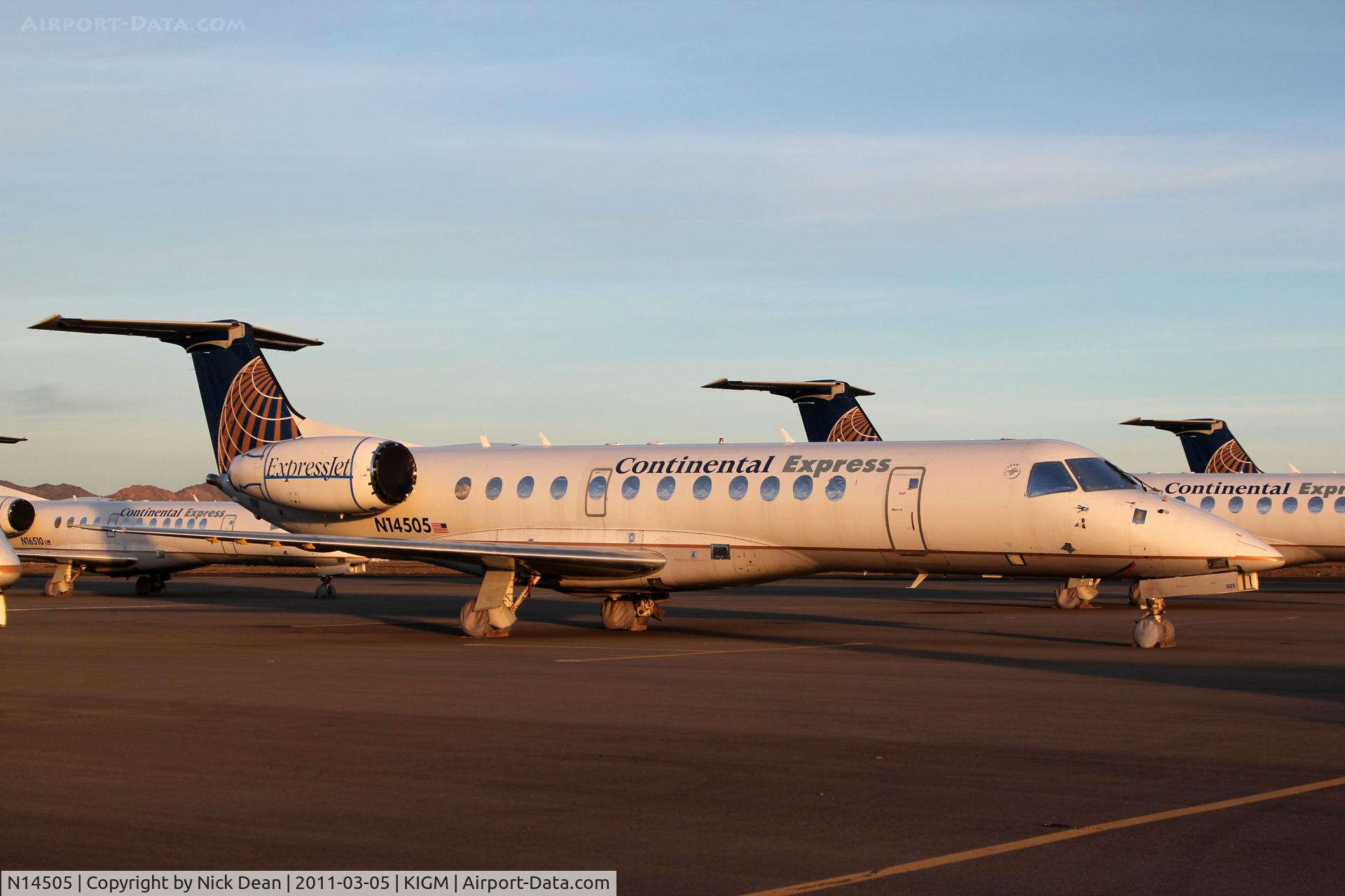 N14505, 1999 Embraer ERJ-135ER (EMB-135ER) C/N 145192, KIGM