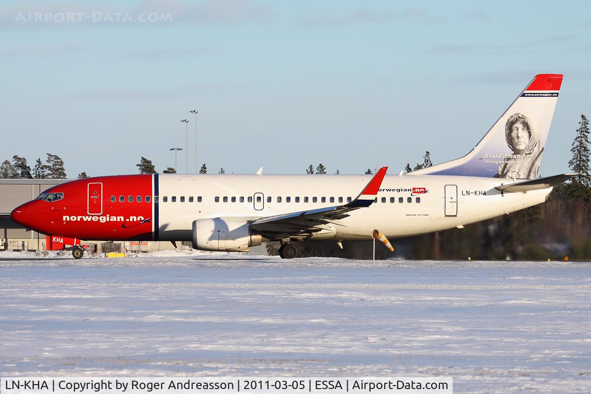 LN-KHA, 1998 Boeing 737-31S C/N 29100, DY4203 ARN-ALC