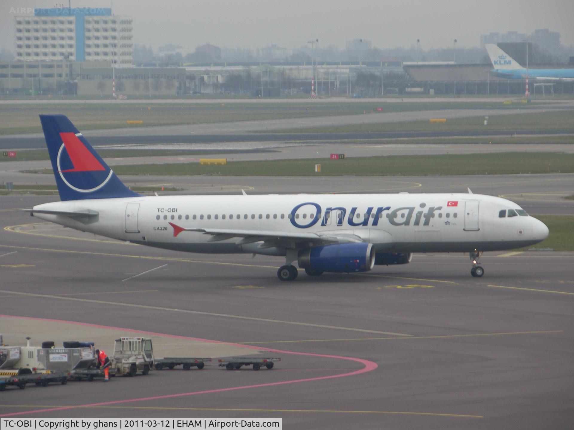TC-OBI, 2001 Airbus A320-233 C/N 1509, Onur Air