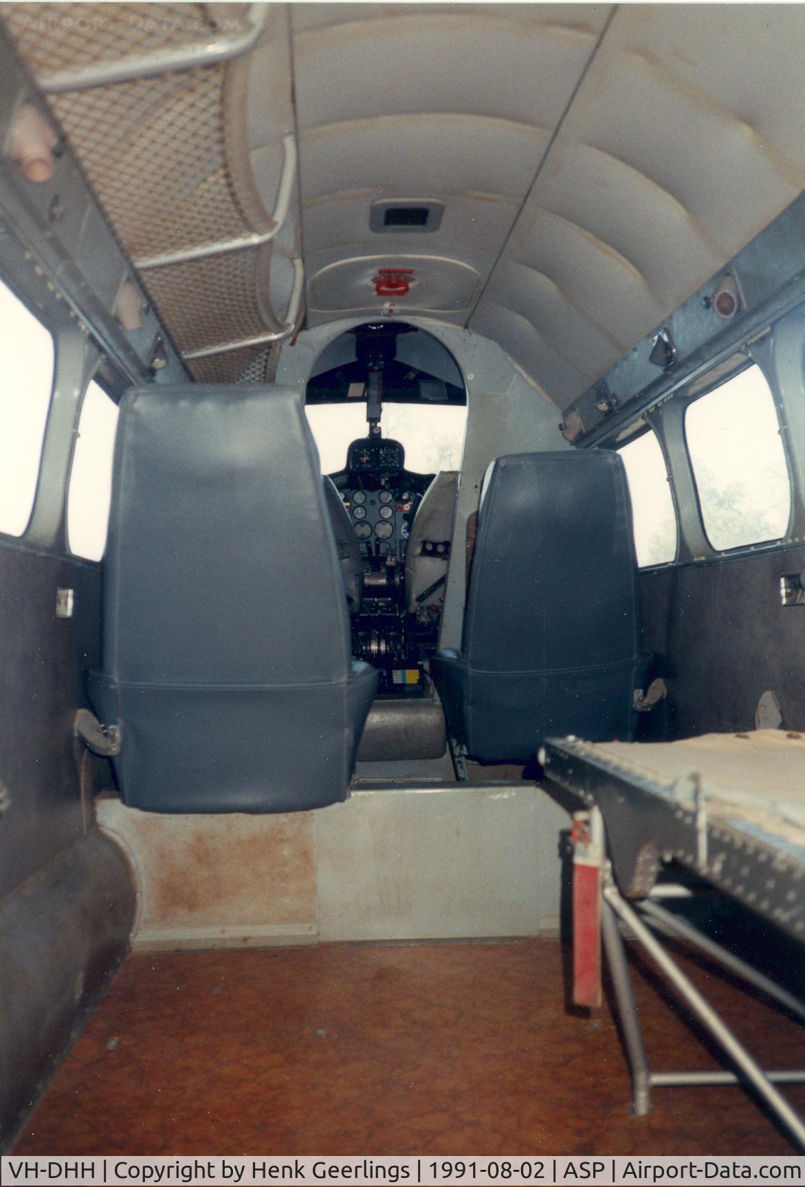 VH-DHH, De Havilland DH-104 Dove 6 C/N 04499, Northern Territory Medical Service , Central Australian Aviation Museum - Alice Springs