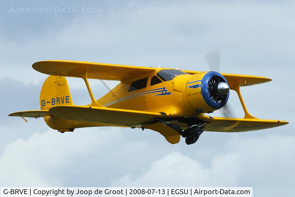 G-BRVE, 1945 Beech D17S Staggerwing C/N 6701, Flying Legends airshow