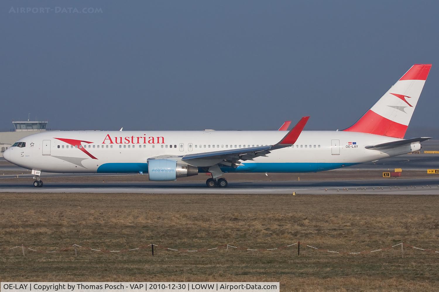 OE-LAY, 1998 Boeing 767-3Z9/ER C/N 29867, Austrian Airlines