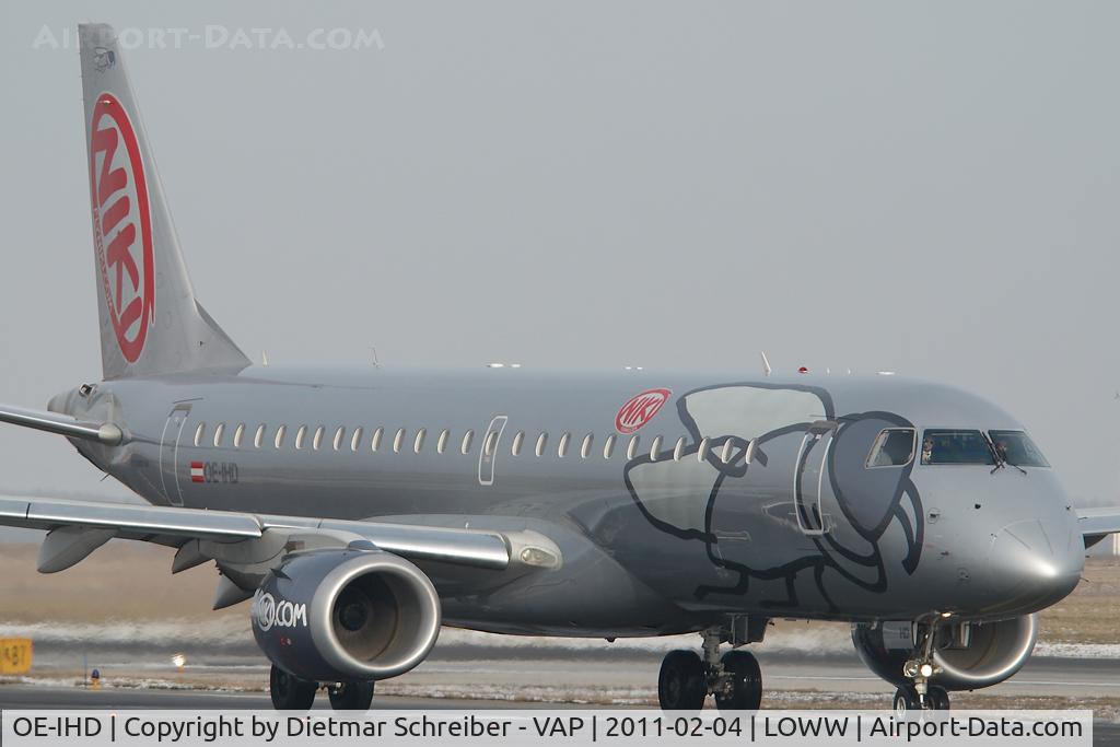OE-IHD, 2010 Embraer E190 (ERJ-190-100) C/N 19000354, Fly Niki Embraer 190