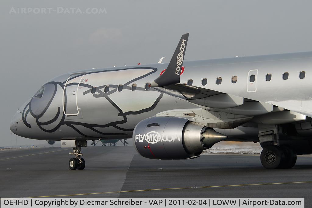 OE-IHD, 2010 Embraer E190 (ERJ-190-100) C/N 19000354, Fly Niki Embraer 190