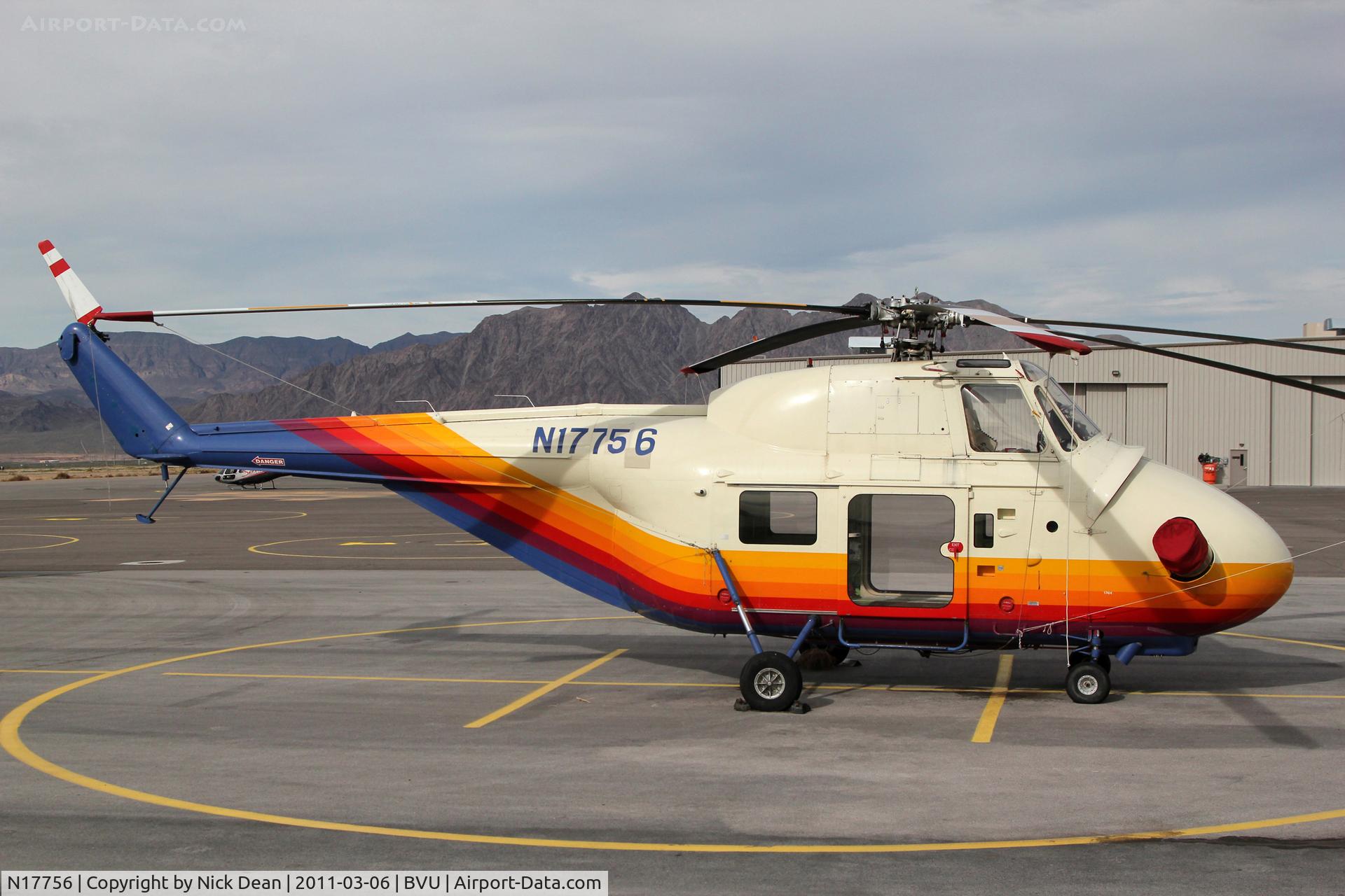 N17756, 2000 Sikorsky/whisper Jet S-55 C/N V55-400T, KBVU C/N SK55-1009