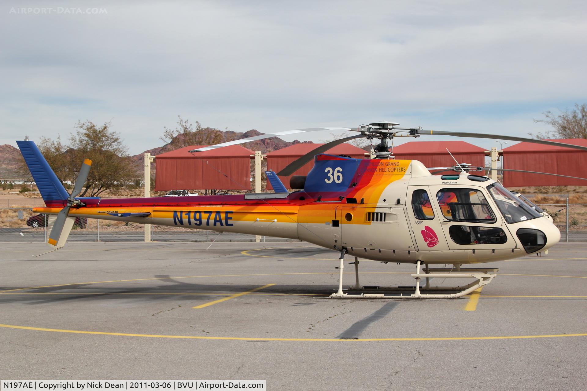 N197AE, 2005 Eurocopter AS-350B-2 Ecureuil C/N 3909, KBVU