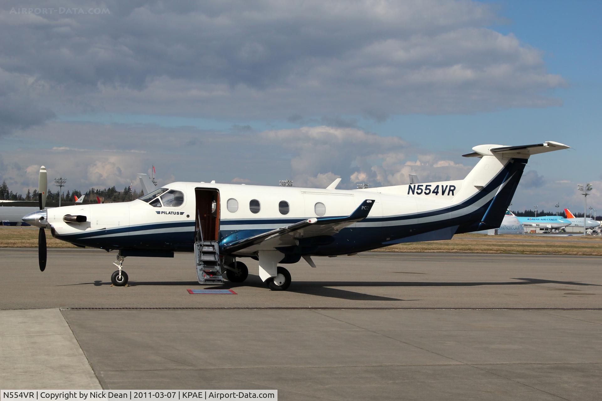 N554VR, 1999 Pilatus PC-12/45 C/N 288, KPAE