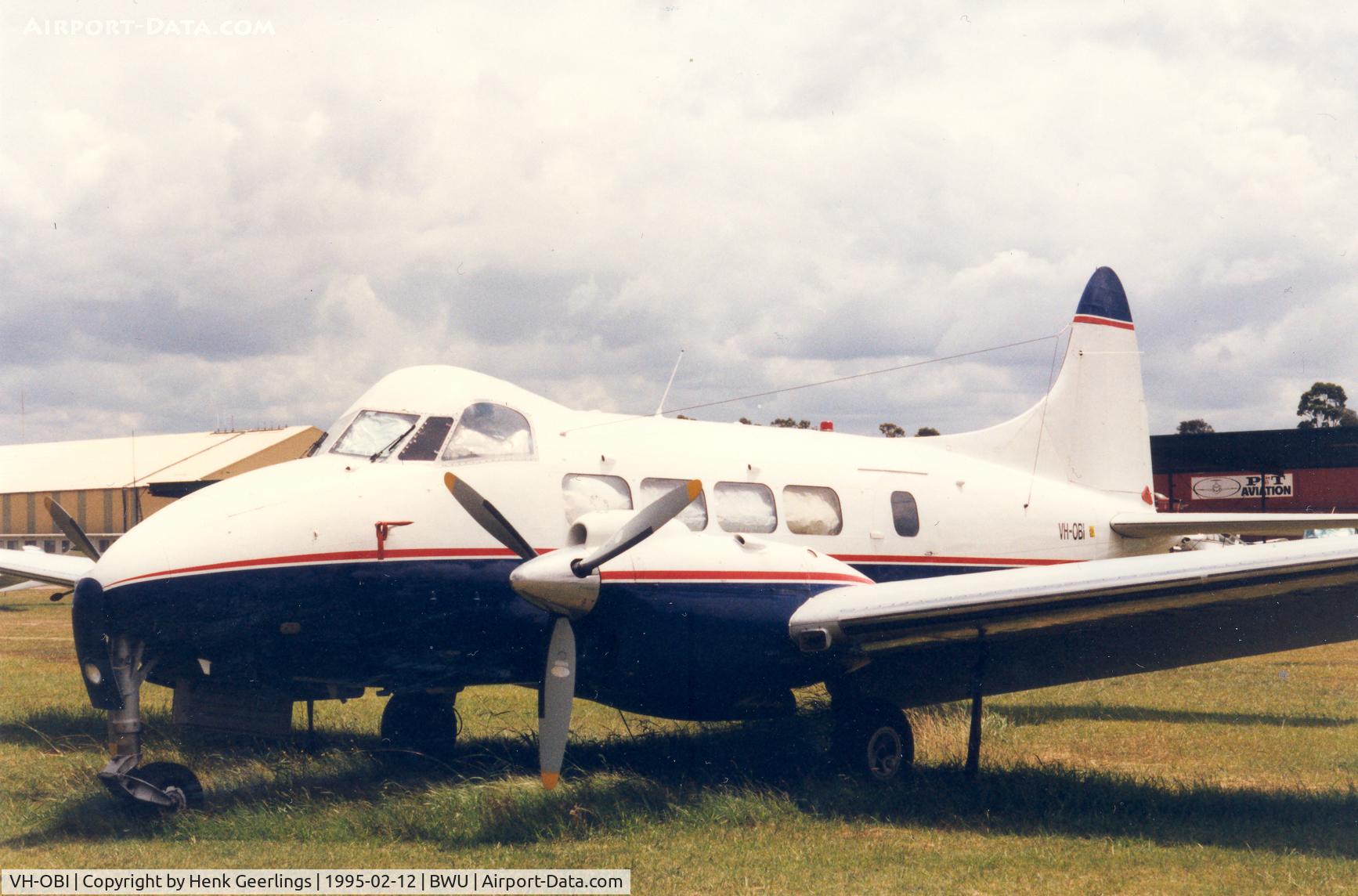 VH-OBI, 1961 De Havilland DH-104 Dove 8 C/N 04525, Dove Air , ex G-LIDD
