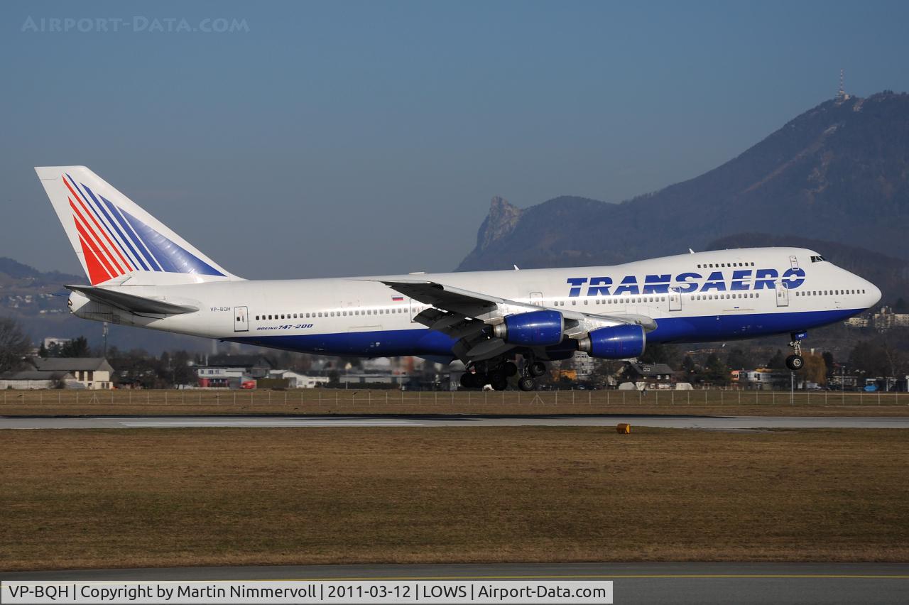 VP-BQH, 1982 Boeing 747-219B C/N 22791, Transaero Airlines