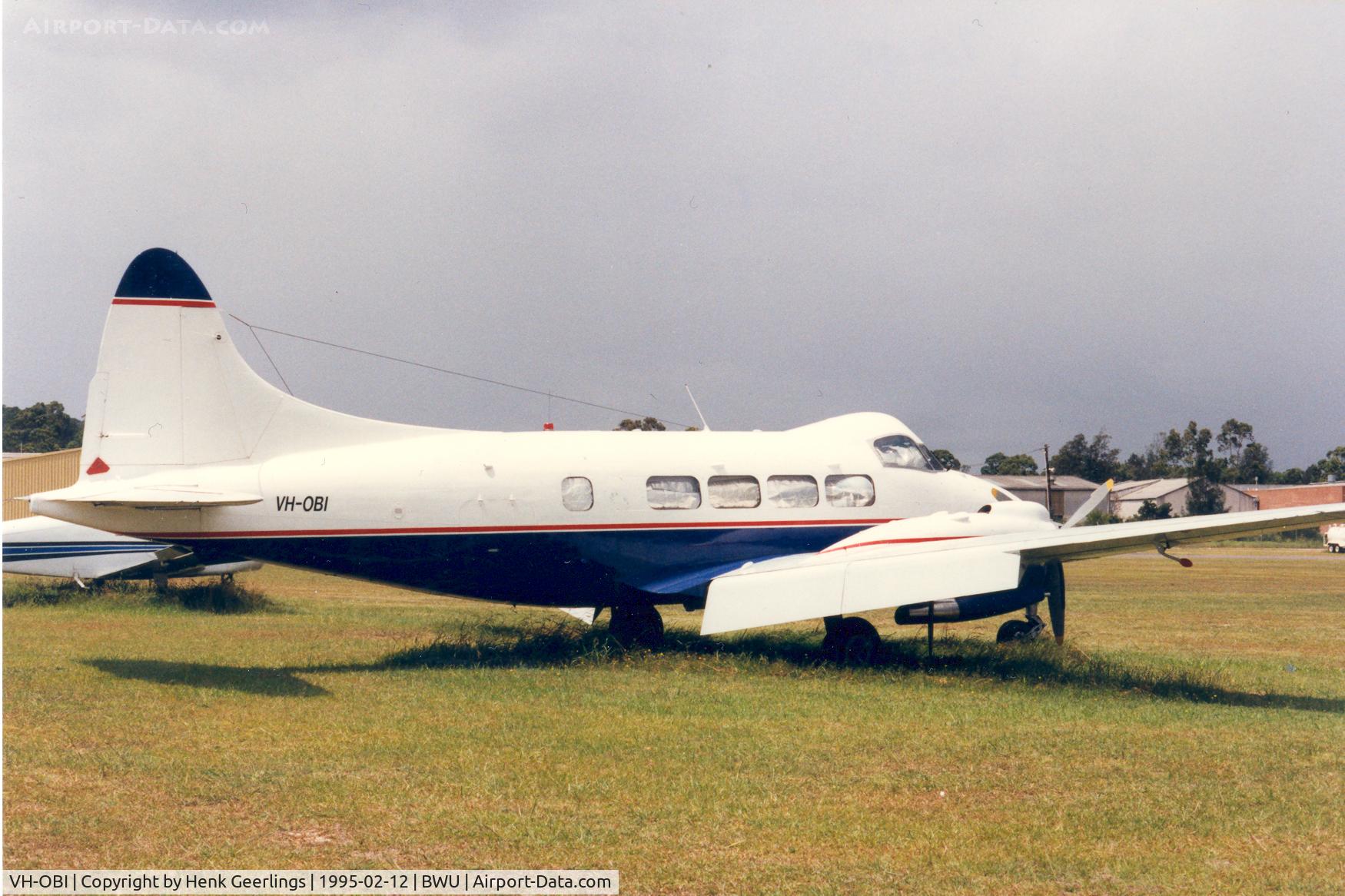 VH-OBI, 1961 De Havilland DH-104 Dove 8 C/N 04525, Dove Air