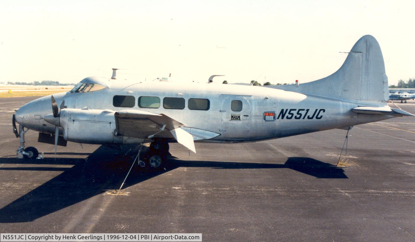 N551JC, 1951 De Havilland DH.104 Dove 6BA C/N 04306, West Palm Beach