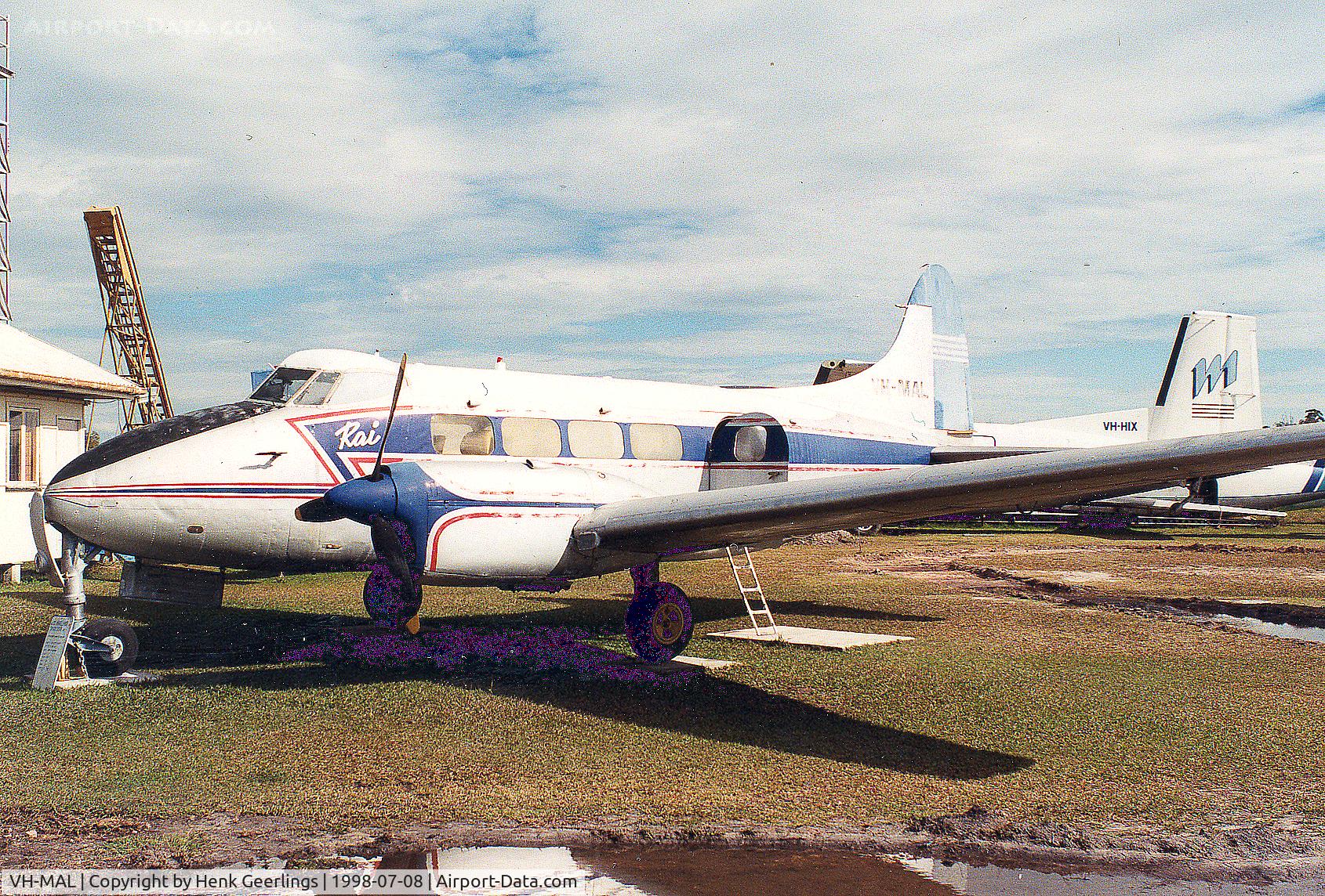 VH-MAL, 1948 De Havilland DH-104 Dove 1 C/N 04120, Queensland Air Museum , Caloundra