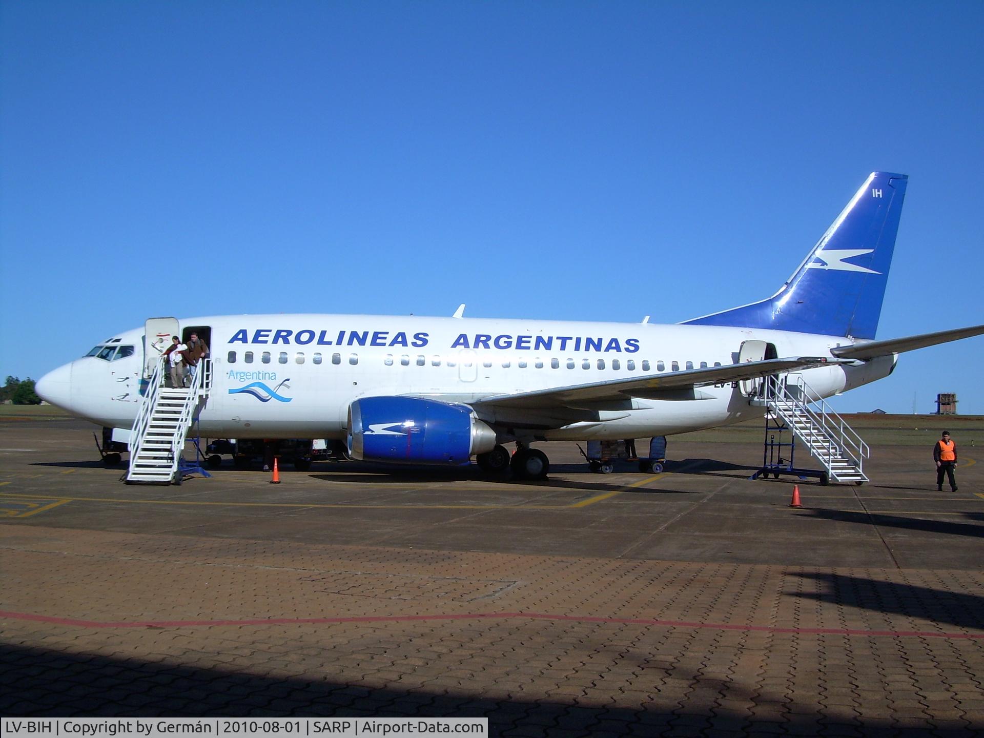 LV-BIH, 1990 Boeing 737-53A C/N 24786, Arrived from AEP